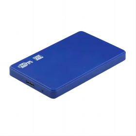 2.5-inch Hard Drive Enclosure; USB3.0 2.0 IDE Parallel Port Mobile Hard Disk Box; High-speed HDD Chassis External Storage; Suitable For PC Laptop And (Items: 3.0, Color: Blue)