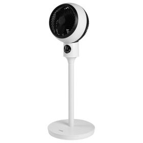 Simple Deluxe 3 Modes Standing Fans Ocillation 70° Circulating Stand Fan (Color: White)