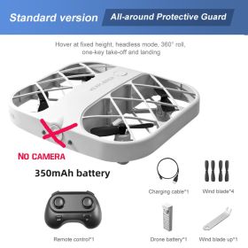 Mini Drone Dron 8K 4K Quadcopter with Camera Real-Time Transmission Mini Pocket UFO Small Remote Control Plane Toy Boy JJRC H10 (Color: No camera White)