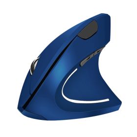 Wireless Vertical Mouse (Color: Blue)